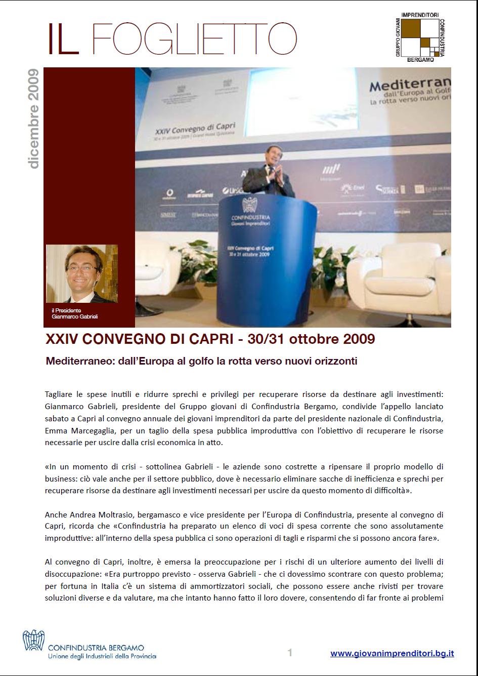Il Foglietto dicembre 2009
